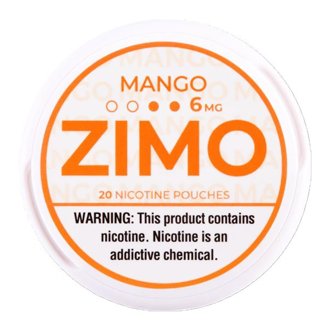 Picture of ZIMO NICOTINE POUCHES 6MG 5CT - MANGO