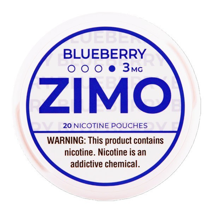 Picture of ZIMO NICOTINE POUCHES 3MG 5CT BLUEBERRY