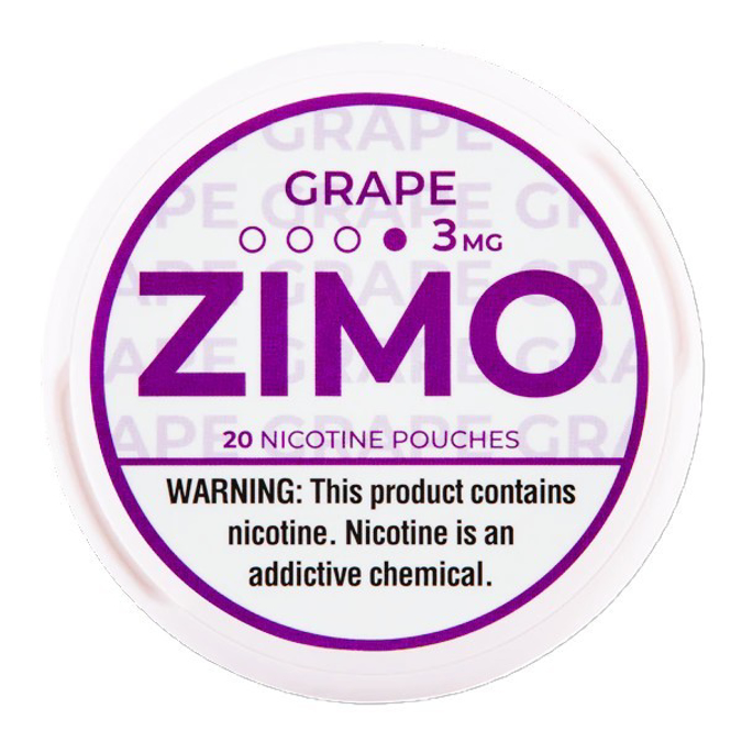 Picture of ZIMO NICOTINE POUCHES 3MG 5CT - GRAPE