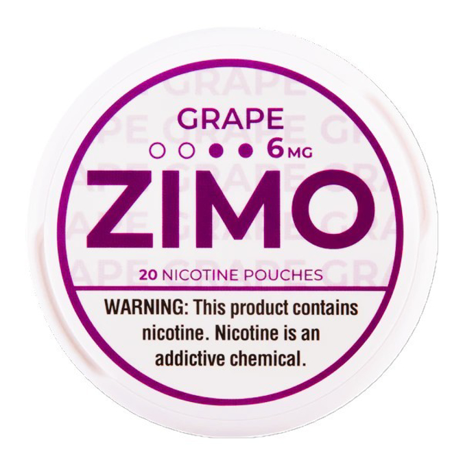 Picture of ZIMO NICOTINE POUCHES 6MG 5CT GRAPE