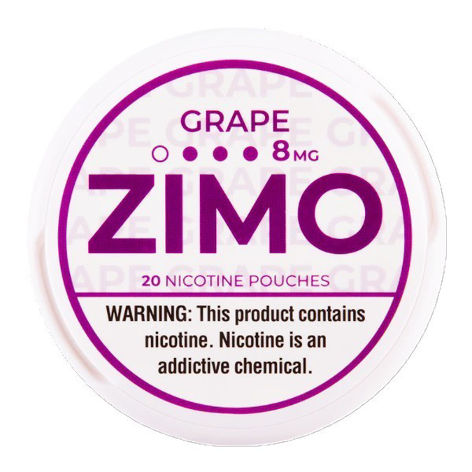Picture of ZIMO NICOTINE POUCHES 8MG 5CT - GRAPE
