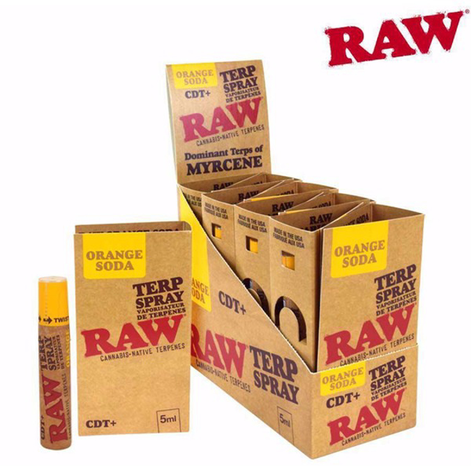 Picture of RAW TREPENE SPRAY 5ML 8CT - ORANGE SODA