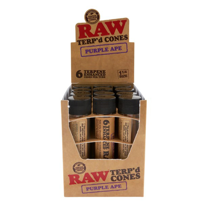 Picture of RAW TERPD CONES 6PK 12CT FIRE ZEST