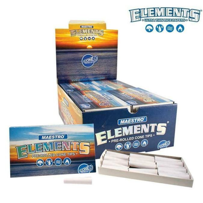 Picture of Elements Maestro Pre-Rolled ConeTips 21PK 20CT/BX 20CS