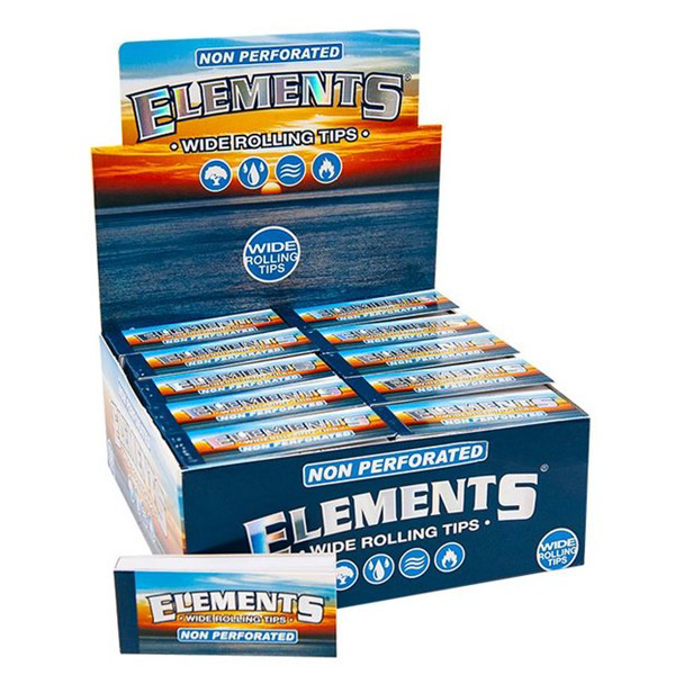Picture of Elements Non Perforated Roll Up Tips 50pk 50ct