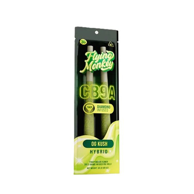 Picture of FLYING MONKEY CB9A PREROLLS 1.5GM 2CT - OG KUSH