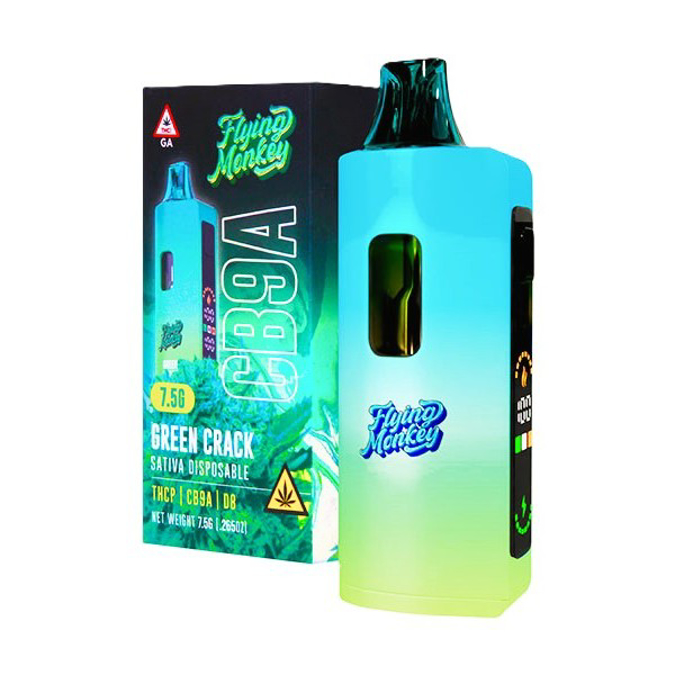 Picture of FLYING MONKEY CB9A DISPOSABLE 7.5GM - GREEN CRACK