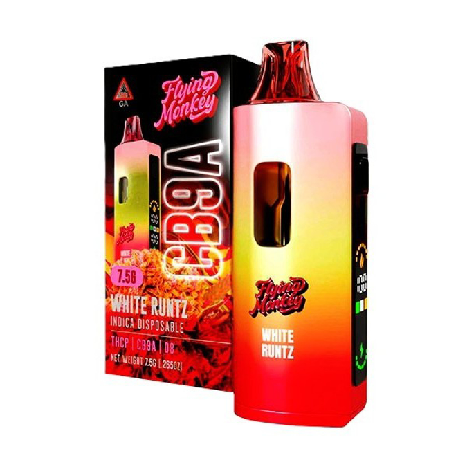 Picture of FLYING MONKEY CB9A DISPOSABLE 7.5GM - WHITE RUNTZ