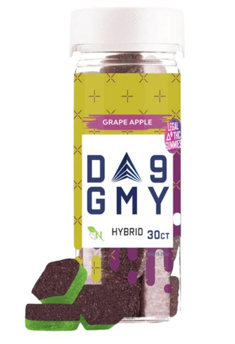 Picture of GMY D9 GUMMIES JAR 30CT - GRAPE APPLE