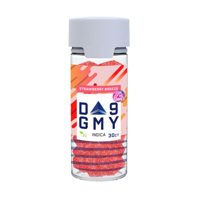 Picture of GMY D9 GUMMIES JAR 30CT - STRAWBERRY BREEZE