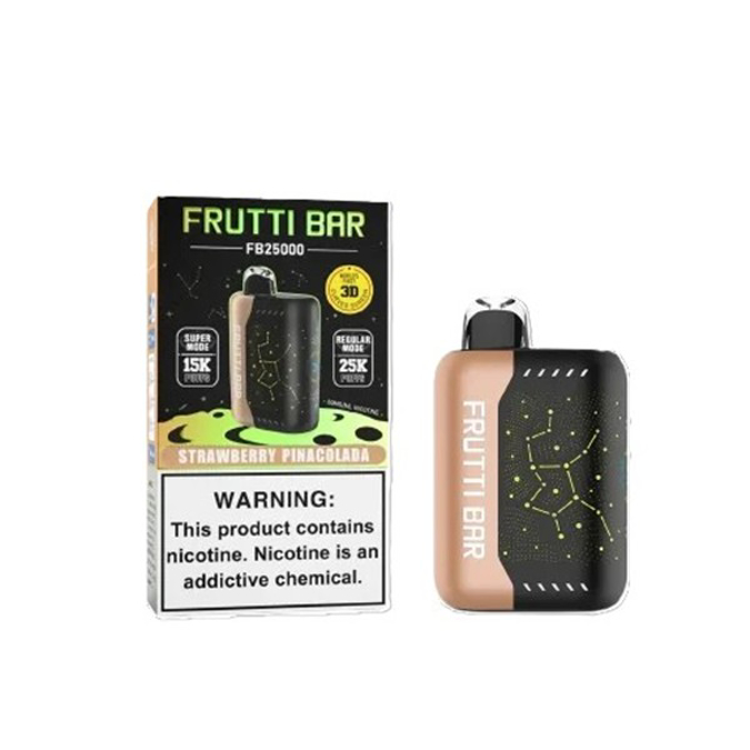 Picture of Frutti Bar Disposable 25k Puffs 5ct/Bx -Strawberry Pina Colada 