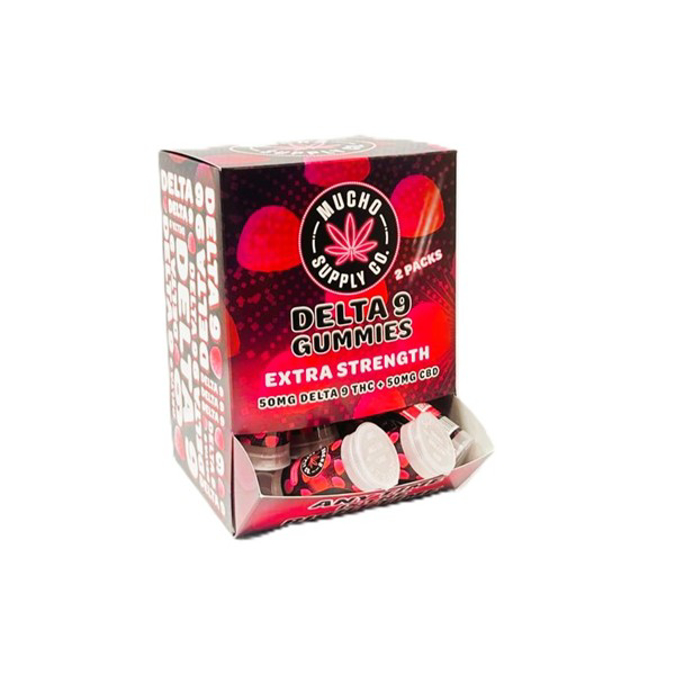 Picture of MUCHO D9 GUMMIES 50MG 25JAR/BOX - EXTRA STRENGHT 