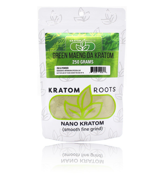 Picture of Kratom roots 250g powder - Green maeng da