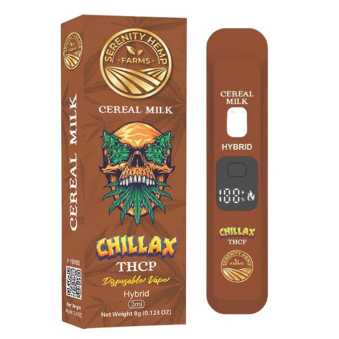 Picture of SERENITY CHILLAX THCP DISPOSABLE 3GM - CEREAL MILK