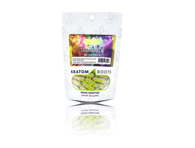 Picture of Kratom roots 80ct capsules - Trainwreck