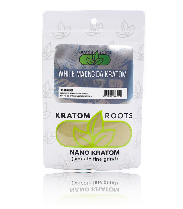 Picture of Kratom roots 90g powder - White maeng da