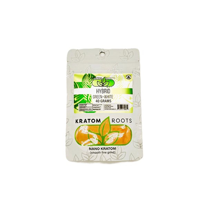 Picture of Kratom roots 40g powder - Green+white