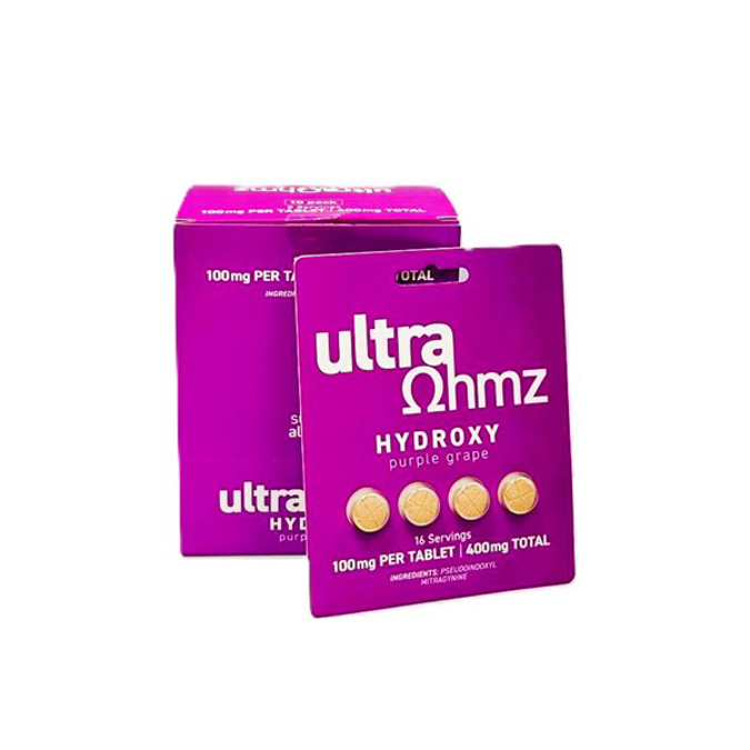Picture of HYDROXY - ULTRA OHMZ TAB 100MG 4CT - PURPLE GRAPE