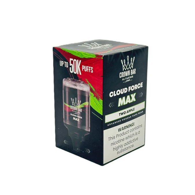 Picture of ALFAKHER HOOKAH VAPE HEAD 50K PUFF - TWO APPLE