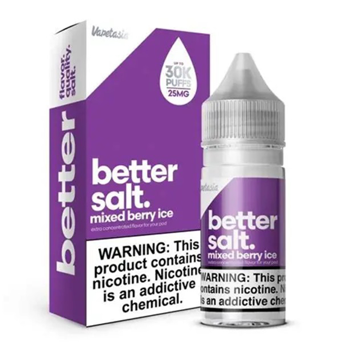 Picture of VAPETASIA BETTER SALT  E-LIQUID 30ML 50MG - MIXED BERRY ICE