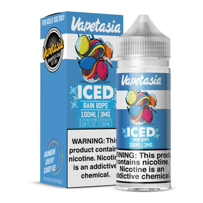 Picture of VAPETASIA KILLER SWEETS E-JUICE 100ML 6MG - ICED RAIN BOPS