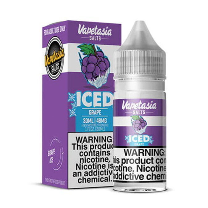 Picture of VAPETASIA KILLER FRUITS E-LIQUID 30ML 24MG - ICED GRAPE