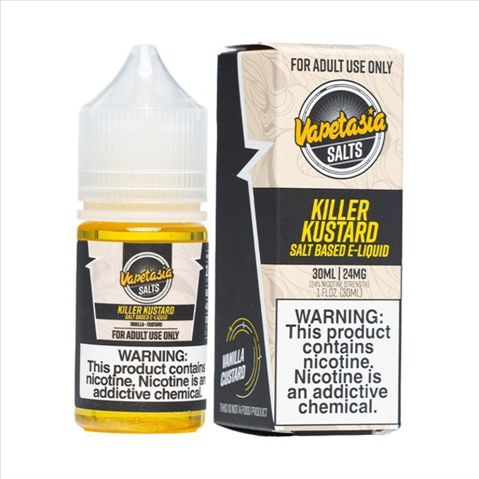 Picture of VAPETASIA KILLER KUSTARD  E-LIQUID 30ML 24MG