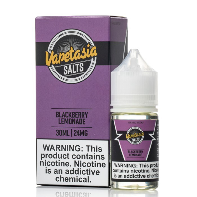 Picture of VAPETASIA  E-LIQUID 30ML 48MG - BLACKBERRY LEMONADE
