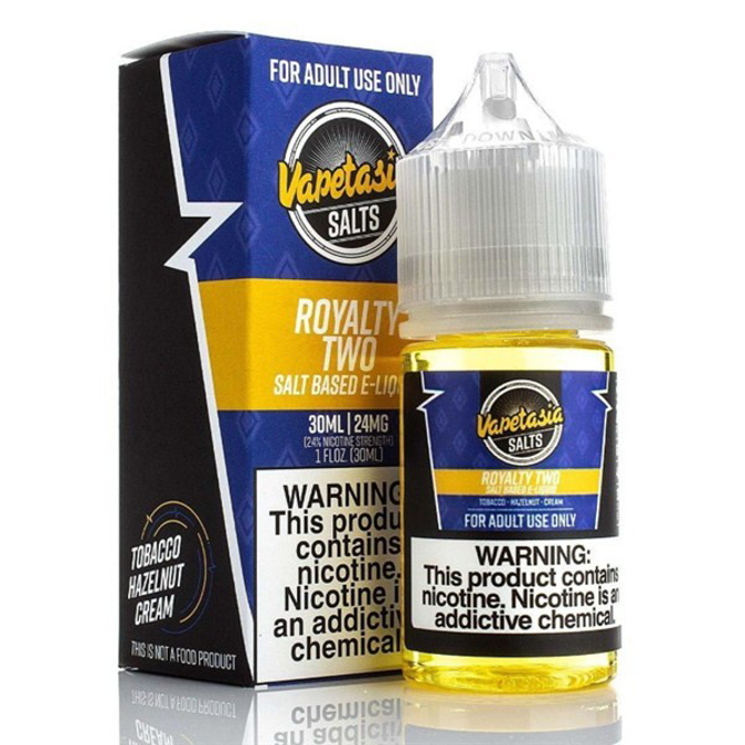 Picture of VAPETASIA  E-LIQUID 30ML 48MG - ROYALTY TWO