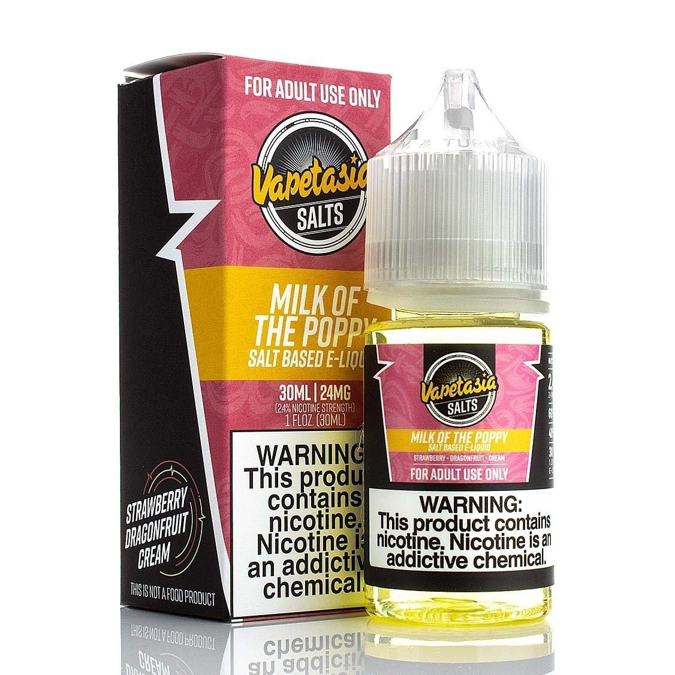 Picture of VAPETASIA  E-LIQUID 30ML 24MG - MILK OF THE POPY