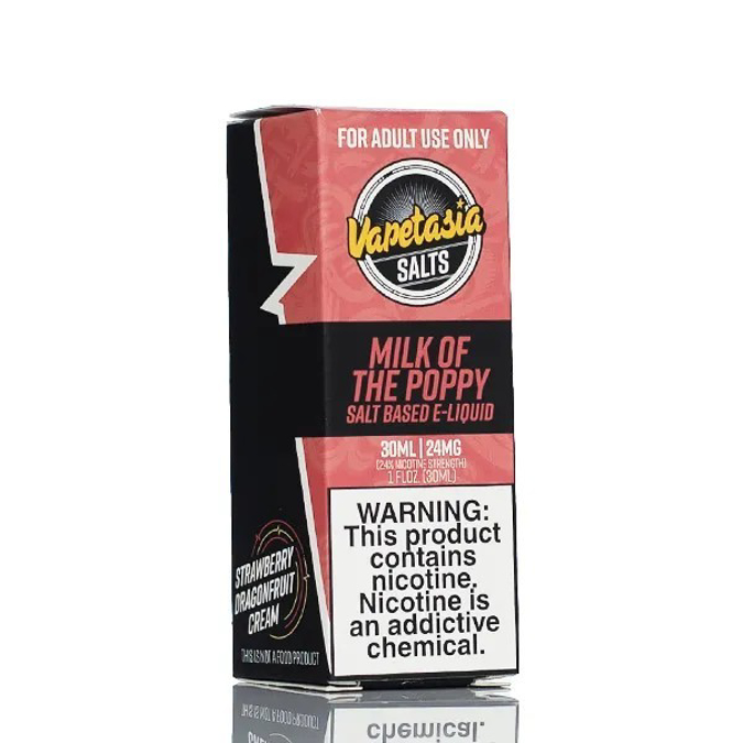 Picture of VAPETASIA  E-LIQUID 30ML 48MG - MILK OF THE POPY