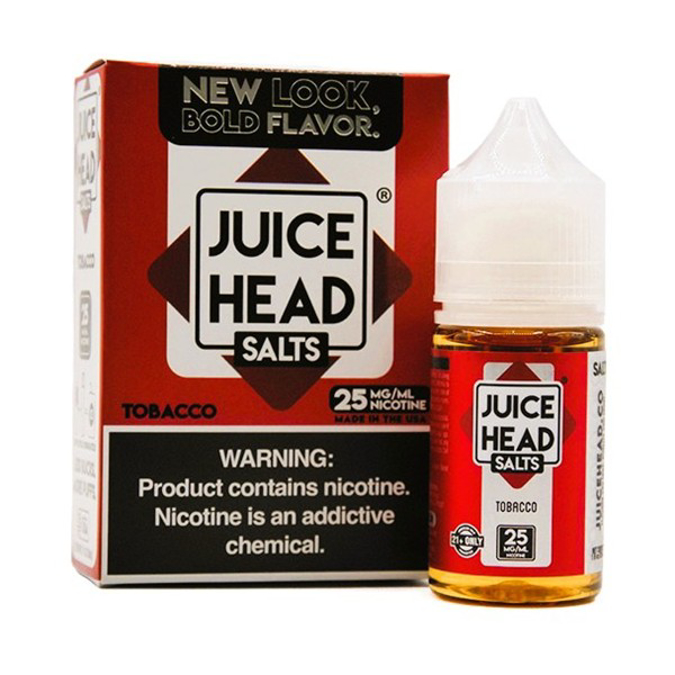 Picture of Juice Head Salts E-Liquid 25mg 30ml - Tobacco