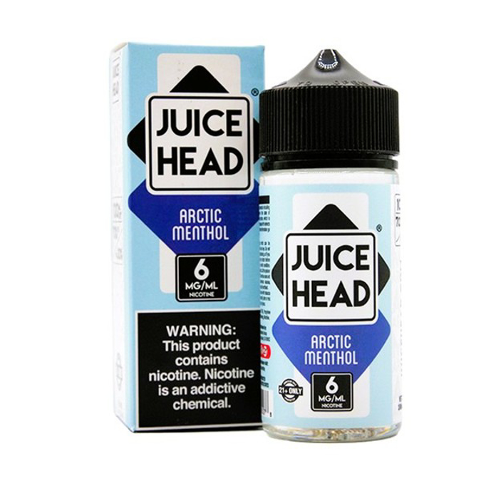 Picture of Juice Head E-Liquid 6mg 100ml - Arctic Menthol