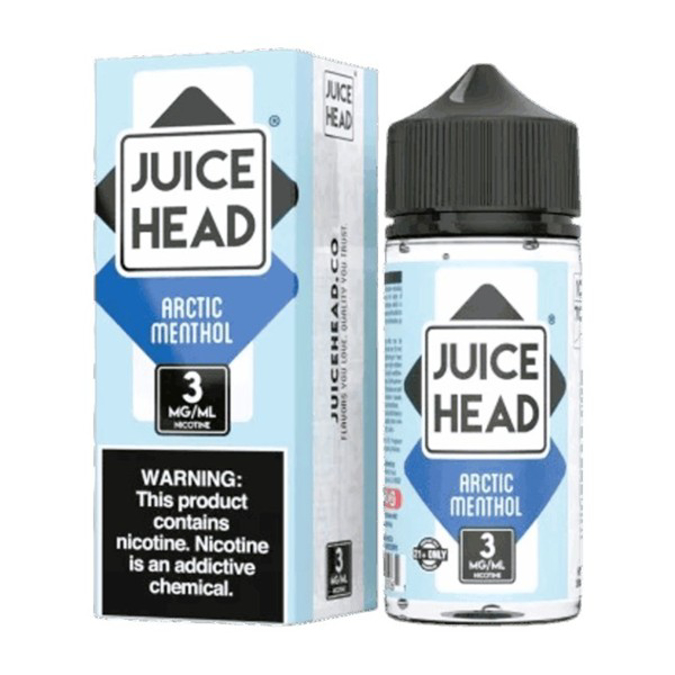 Picture of Juice Head E-Liquid 3mg 100ml - Arctic Menthol