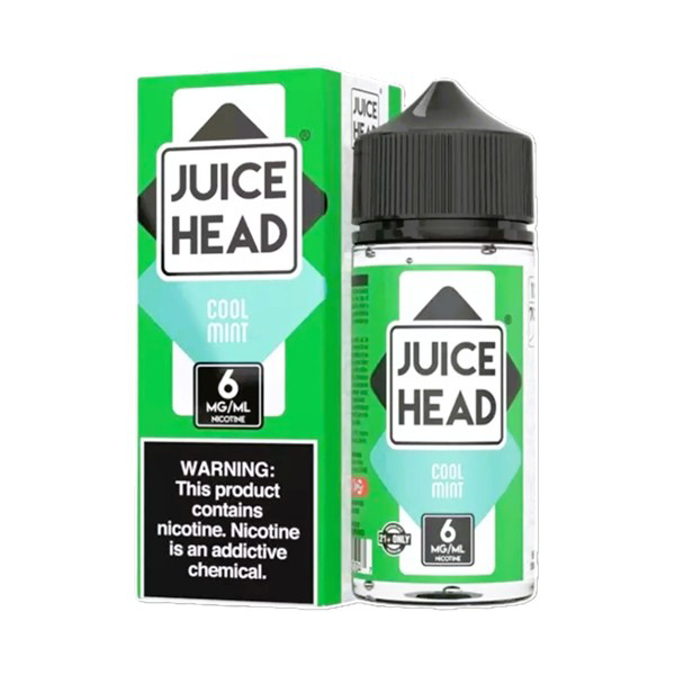 Picture of Juice Head E-Liquid 6mg 100ml - Cool Mint