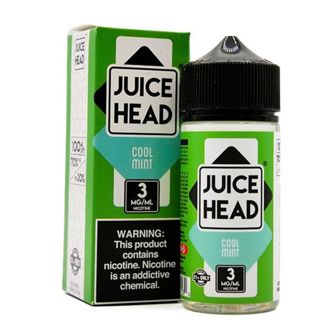 Picture of Juice Head E-Liquid 3mg 100ml - Cool Mint