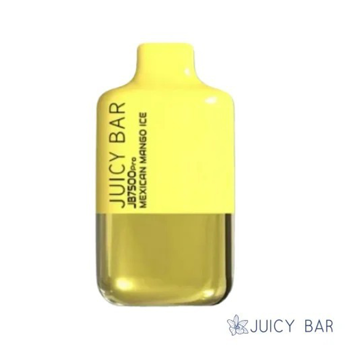 Picture of Juicybar Disposable 7500 Puffs 10ct/bx - Mexican Mango Ice