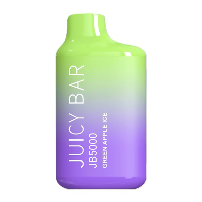 Picture of Juicybar Disposable 5k Puffs 10ct/Bx - GREEN APPLE