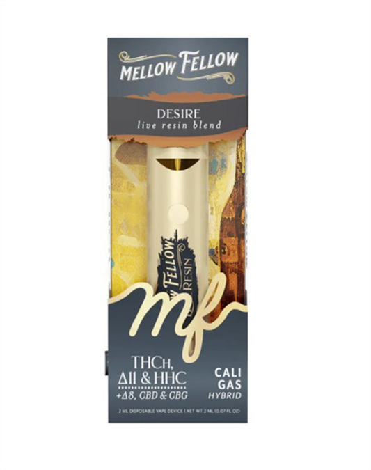 Picture of MELLOW FELLOW LIVE RESIN 2ML DISPOSABLE CALI GAS