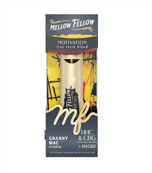 Picture of MELLOW FELLOW LIVE RESIN 2ML DISPOSABLE GRANNY MAC