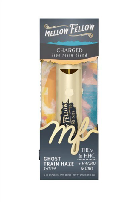 Picture of MELLOW FELLOW LIVE RESIN 2ML DISPOSABLE GHOST TRAIN HAZE