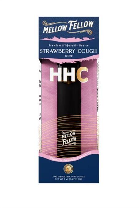 Picture of MELLOW FELLOW DISPOSABLE 2ML - STRAWBERRY COUGH