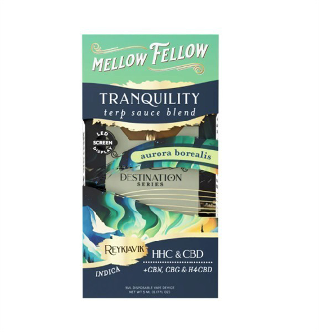 Picture of MELLOW FELLOW DISPOSABLE 5ML - AURORA BOREALIS