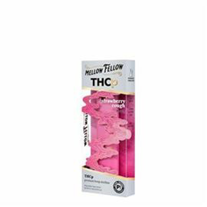 Picture of MELLOW FELLOW DISPO THCP 0.5ML - STRAWBERRY COUGH