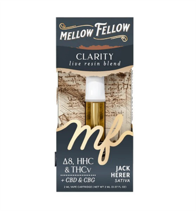 Picture of MELLOW FELLOW LIVE RESIN 2ML CARTRIDGE  JACK HERER