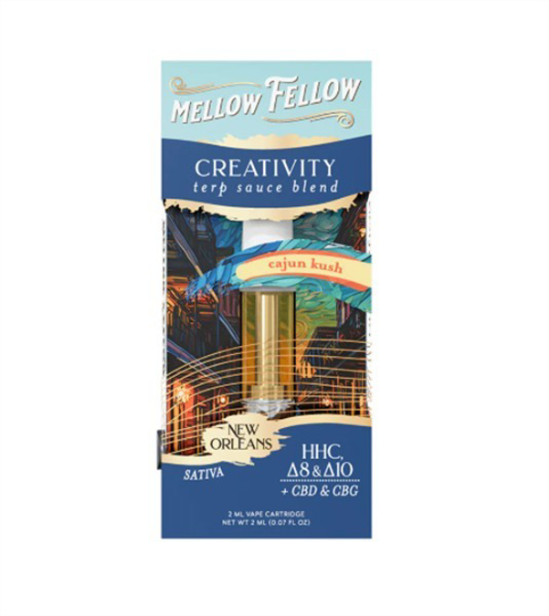 Picture of MELLOW FELLOW CARTRIDGE 2ML - CAJUN KUSH