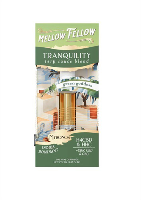 Picture of MELLOW FELLOW CARTRIDGE 2ML - GREEN GODDESS