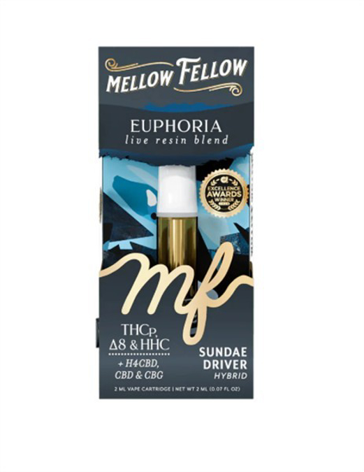 Picture of MELLOW FELLOW LIVE RESIN 2ML CARTRIDGE - SUNDAE DRIVER