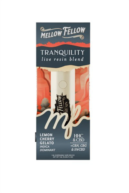Picture of MELLOW FELLOW  DISPOSABLE 1ML - LEMON CHERRY GELATO