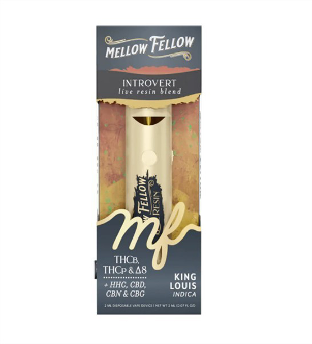 Picture of MELLOW FELLOW LIVE RESIN 2ML DISPOSABLE - KING LOUIS